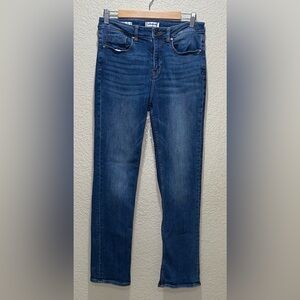 Vigoss Women's Dark Blue Straight Leg Jeans